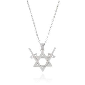 שרשרת לגבר חרבות ברזל